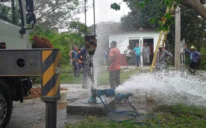 Los nuevos equipos de bombeo han beneficiado a los habitantes de Manaca y La 22 en Trinidad.