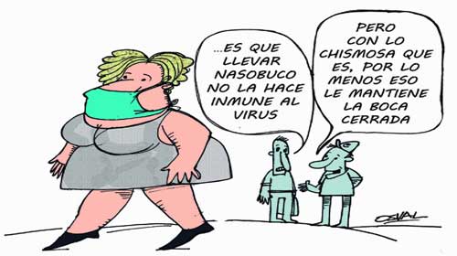coronavirus caricatura osva