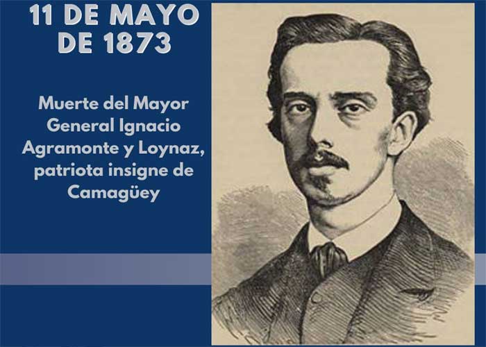 Muere en combate el Mayor General Ignacio Agramonte Loynaz, en los campos de Jimaguayú, Camagüey.