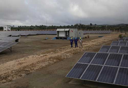 Los siete parques solares fotovoltaicos (PSFV) que funcionan hoy el territorio generan 75 megaWatt hora (mWh)