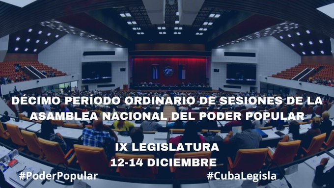 décimo período ordinario de sesiones de la IX legislatura de la Asamblea Nacional
